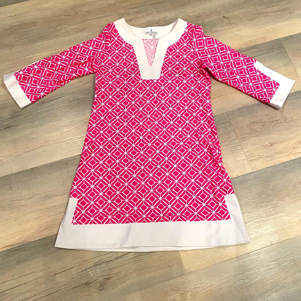 Jude Connally minidress size small.  Slightly worn, excellent condition.